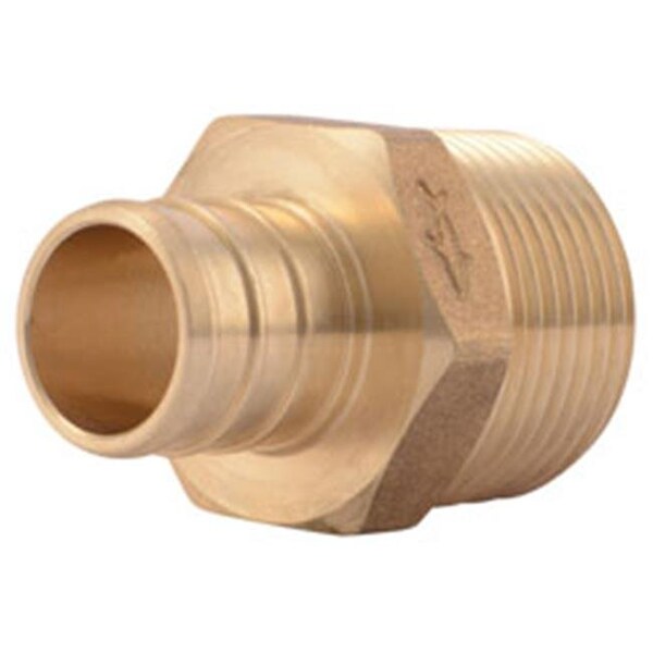 Cash Acme UC134LF 0.75 x 0.75 in. Mnpt Male Adapter Bulk UC134LF - main